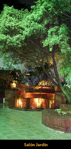 Salón jardín